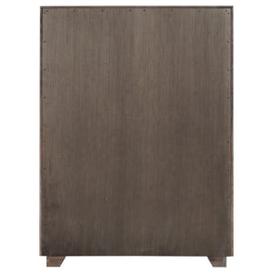 Kenora - 5-Drawer Bedroom Chest - Barley Brown
