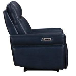  and single-piped seams on the footrest give this recliner an upscale look. With USB and USB-C ports on