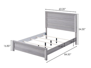 Adelaide - King Bed - Drift Wood
