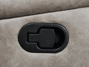 Greer - Upholstered Motion Reclining Loveseat - Taupe