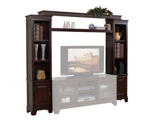  and its two side piers offer plenty of space to keep entertainment components or your favorite decorative acces