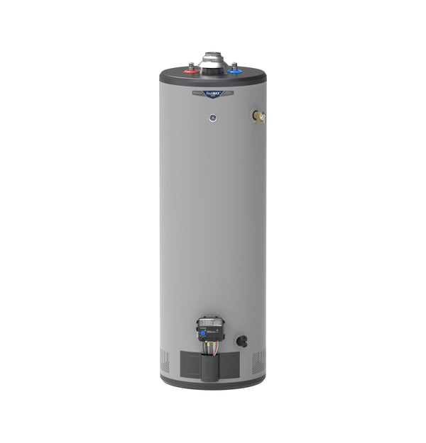 GE RealMAX Premium 40-Gallon Tall Liquid Propane Atmospheric Water Heater