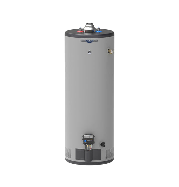 GE RealMAX Premium 50-Gallon Tall Liquid Propane Atmospheric Water Heater