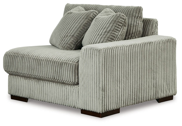 Lindyn - Fog - 4-Piece Sectional With LAF Corner Chaise