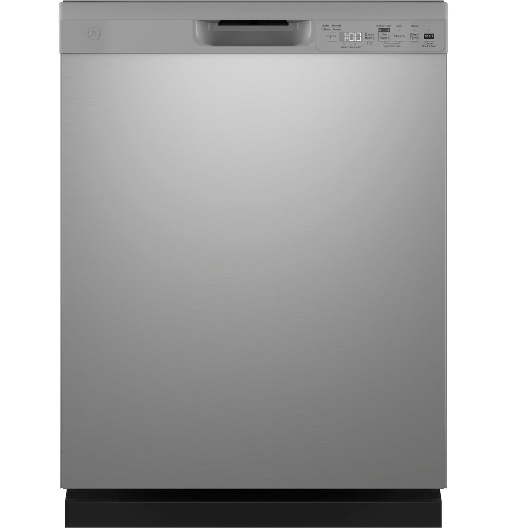 GE® ENERGY STAR® Front Control with Plastic Interior Dishwasher with Sanitize Cycle & Dry Boost