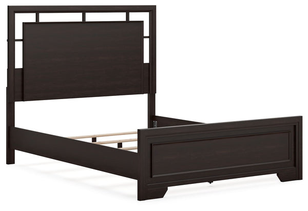 Covetown - Dark Brown - 4 Pc. - Dresser