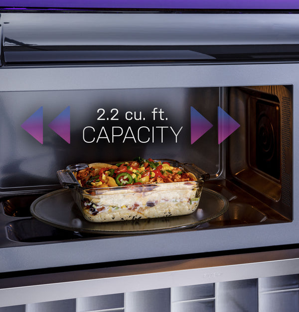 GE Profile™ 2.2 Cu. Ft. Over-the-Range Sensor Microwave Oven with Extendable Slide-Out Vent