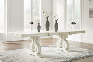  this graceful table adds a dash of upscale luxury to the