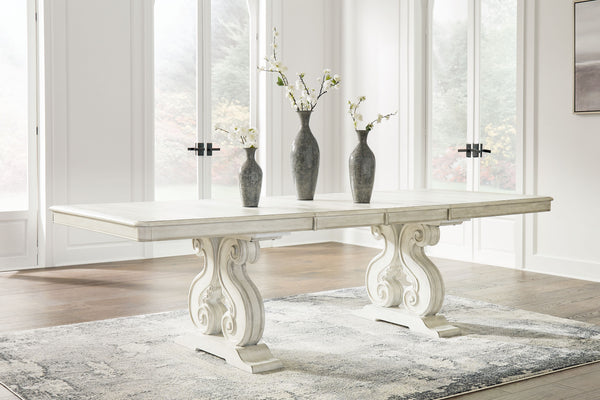  this graceful table adds a dash of upscale luxury to the