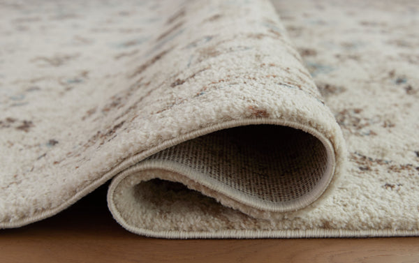 Jossler - Ivory / Brown / Teal - Large Rug
