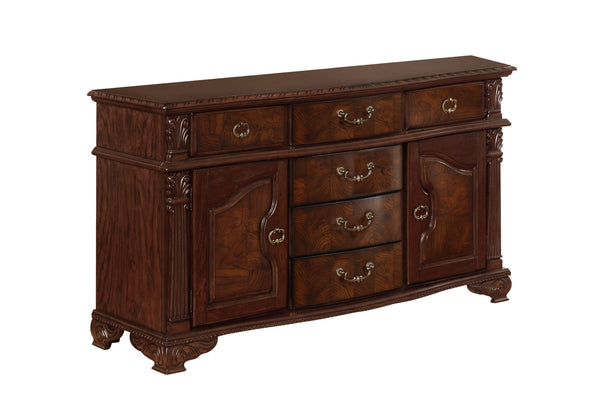 Neo Renaissance - 9 Piece Dining Room Set - Cherry
