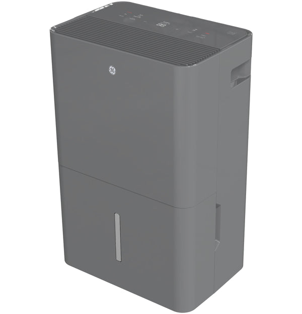 GE® ENERGY STAR® 50 Pint Smart Portable Dehumidifier with Smart Dry for Wet Spaces