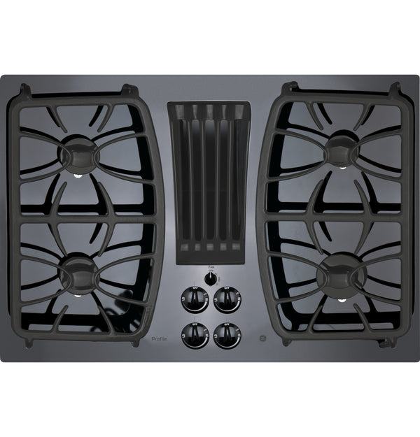 GE Profile™ 30" Built-In Gas Downdraft Cooktop