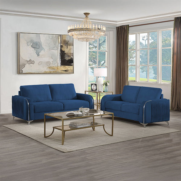 Wenona - Sofa - Blue Velvet