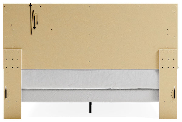 Altyra - White - King Panel Bed