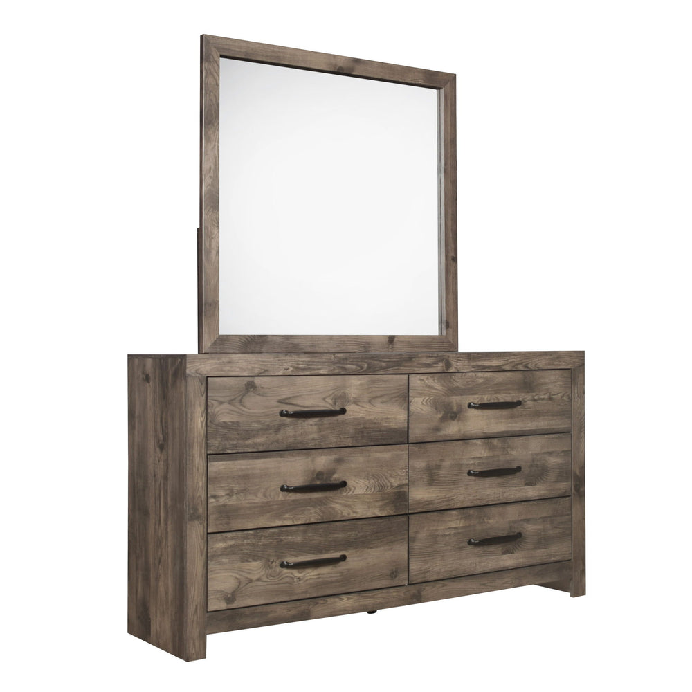 Introducing the Misty Lodge Mirror in Greige, a stunning addition to your bedroom or living space that offers both style and functionality. Crafted with care using durable materials like manufactured woods and environmentally conscious decorative laminate