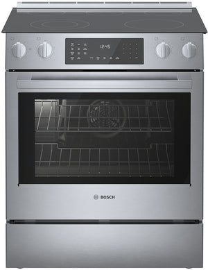800 Series, Electric Slide-in Range, 30'', Stainless Steel