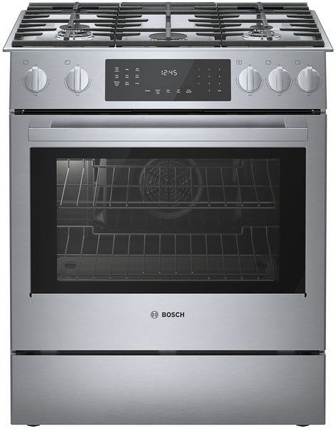 Benchmark®, Gas Slide-in Range, 30'', Stainless Steel