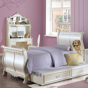 Pearl - Full Bed - Pearl White