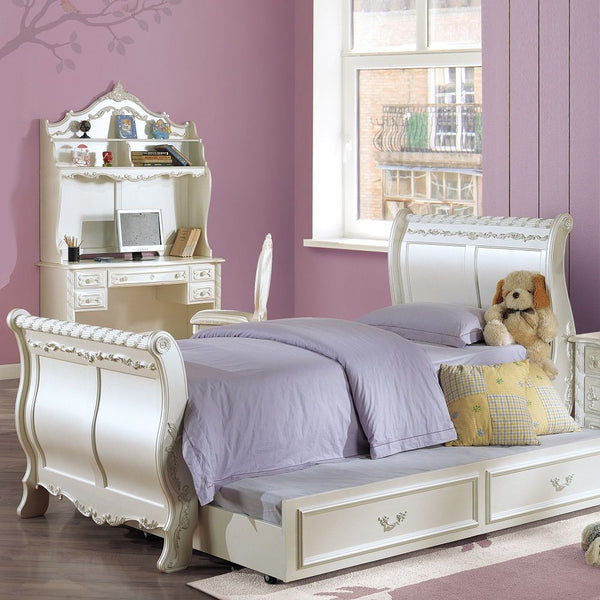 Pearl - Full Bed - Pearl White