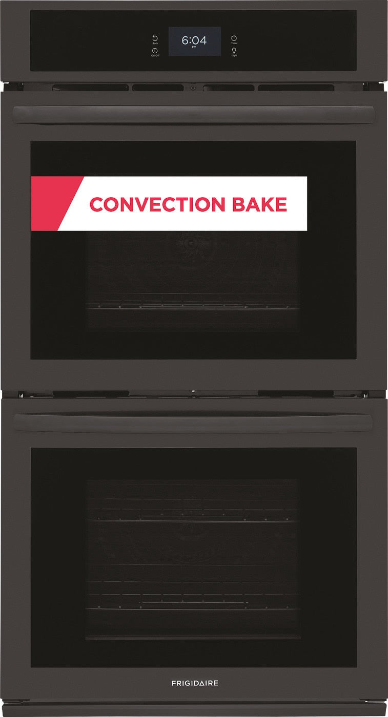 27" Double Electric Wall Oven with Fan Convection