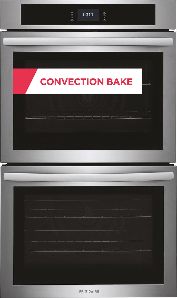 30" Double Electric Wall Oven with Fan Convection