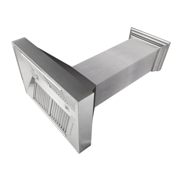 36" DuraSnow® Stainless Steel Range Hood with Oil Rubbed Bronze Shell (8654ORB-36)