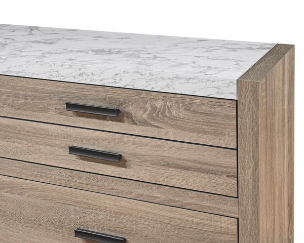 Tilston - King 6 Piece Bedroom Set - Natural