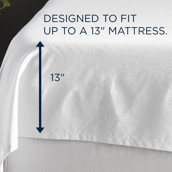 Linens - Tempur ProAir Sheet Set - White - Twin Long