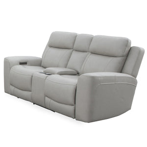 Introducing our comfortable and convenient Calgary loveseat, designed with relaxation in mind. Calgary features power recline and headrest controls, allowing you to easily adjust your seating position. The over-padded headrests provide extra comfort, and 