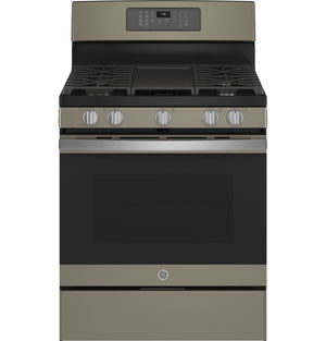GE® 30" Free-Standing Gas Convection Range with No Preheat Air Fry