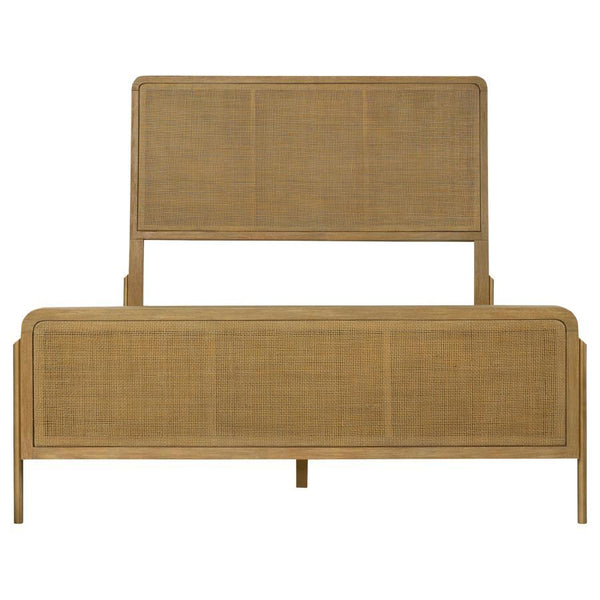 Arini - 5 Piece California King Bedroom Set - Sand Wash