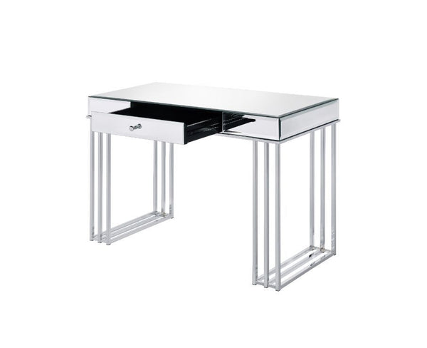 Critter - Writing Desk - Mirrored And Chrome Finish