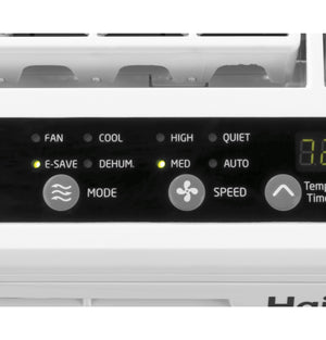 Haier ENERGY STAR® 6,200 BTU Ultra Quiet Window Air Conditioner for Small Rooms up to 250 sq. ft.