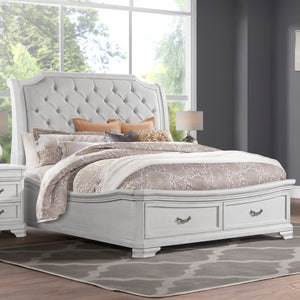 Lyndhurst - 6/6 Eastern King Bed - White