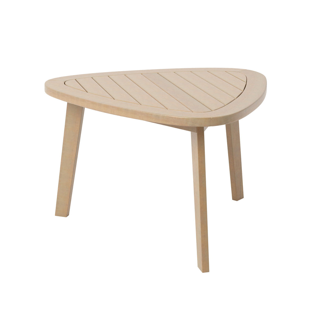 The Radius Patio End Table is designed for both durability and timeless appeal, making it a reliable addition to your outdoor space. Crafted from FSC-Certified Acacia solid wood, this table boasts exceptional strength and is naturally resistant to the ele