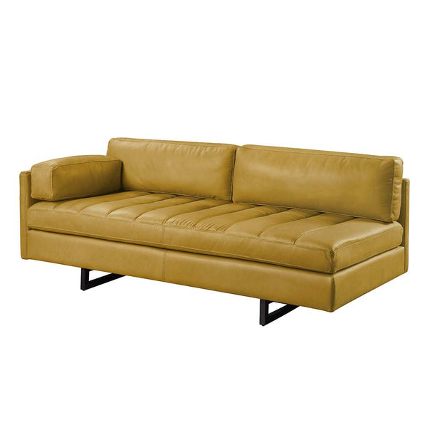  our Radia sofa adds stylish accommodation to any space. An industrial modern inspired design looks clean and inviting and boasts tailored details