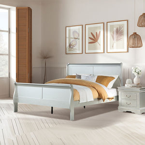 Louis Philippe - Queen Bed - Platinum