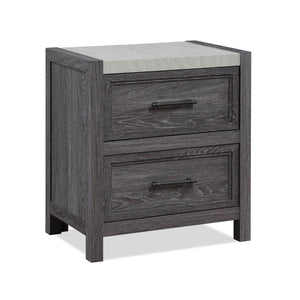 Madsen - Queen 4 Piece Bedroom Set - Gray