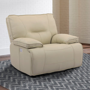 Spartacus - Power Reclining Sofa And Recliner - Oyster