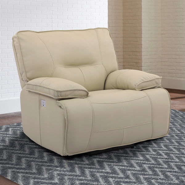 Spartacus - Power Reclining Sofa And Recliner - Oyster