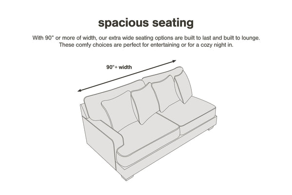 Lonoke - Gunmetal - Sofa