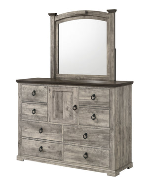 Ella-Mae - King 4 Piece Bedroom Set - Gray