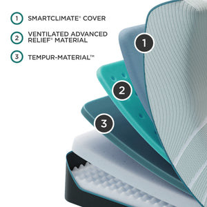 Adapt - Tempur-Proadapt Medium Mattress - Split King