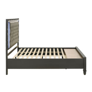 Radiance - 6/0 California King Bed With Storage Only - Black Pearl