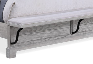 Beckett - Queen 4 Piece Bedroom Set - Greige
