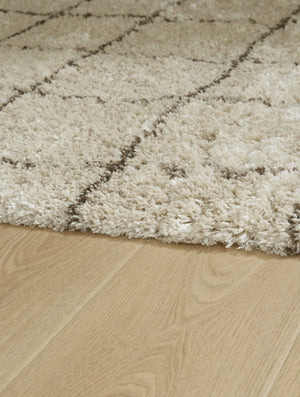 Wrenlow - Cream / Brown - Large Rug