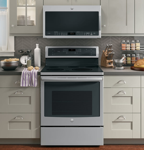 GE Profile™ 2.1 Cu. Ft. Over-the-Range Sensor Microwave Oven