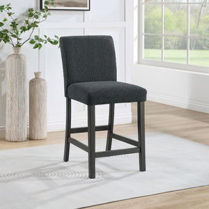  a blend of simplicity and texture. Wrapped in the luxurious touch of boucle fabric