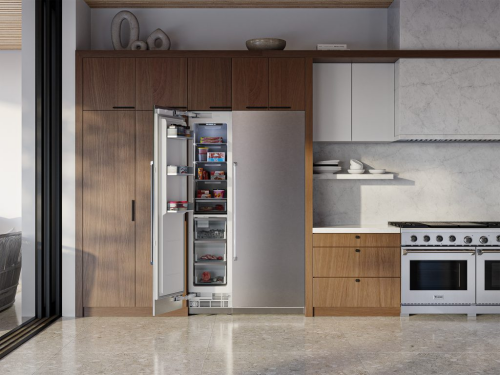 X Series-18" Built-In Column Freezer- Panel Ready